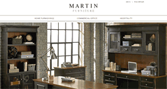 Desktop Screenshot of martinfurniture.com